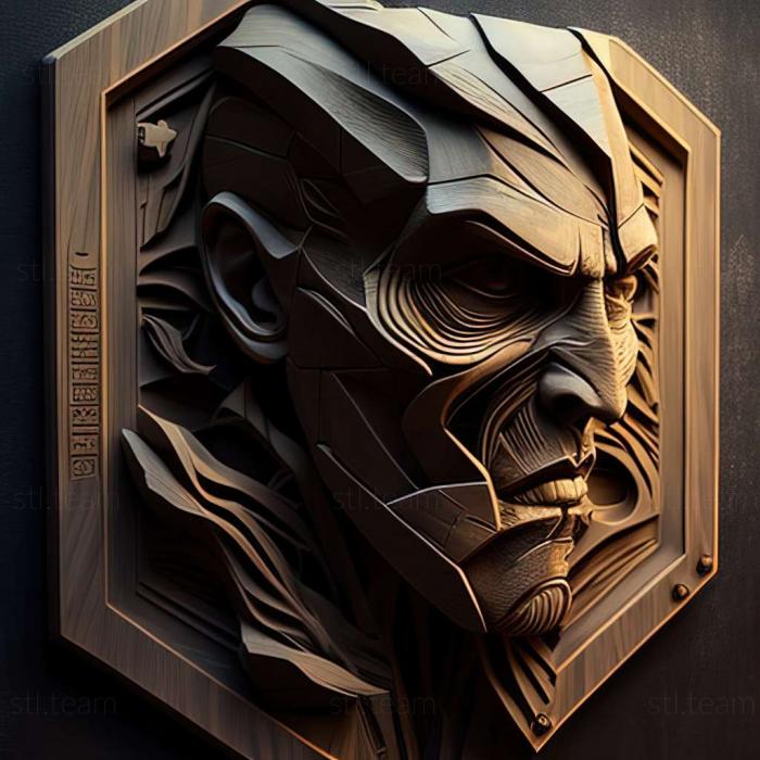 3D model Dishonored game (STL)